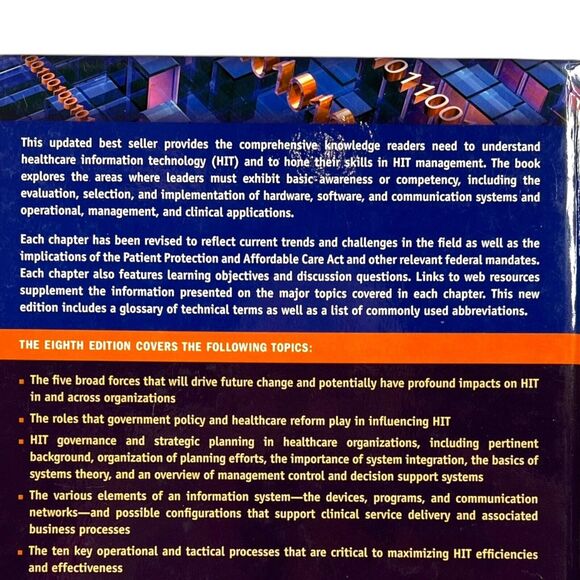 Information Systems for Healthcare Management Eighth Ed. HIT Textbook HC GUC - Picture 11 of 13
